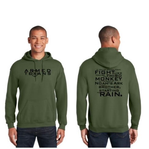 Armed Texans Outfitters 3rd Monkey Hooded Sweatshirt