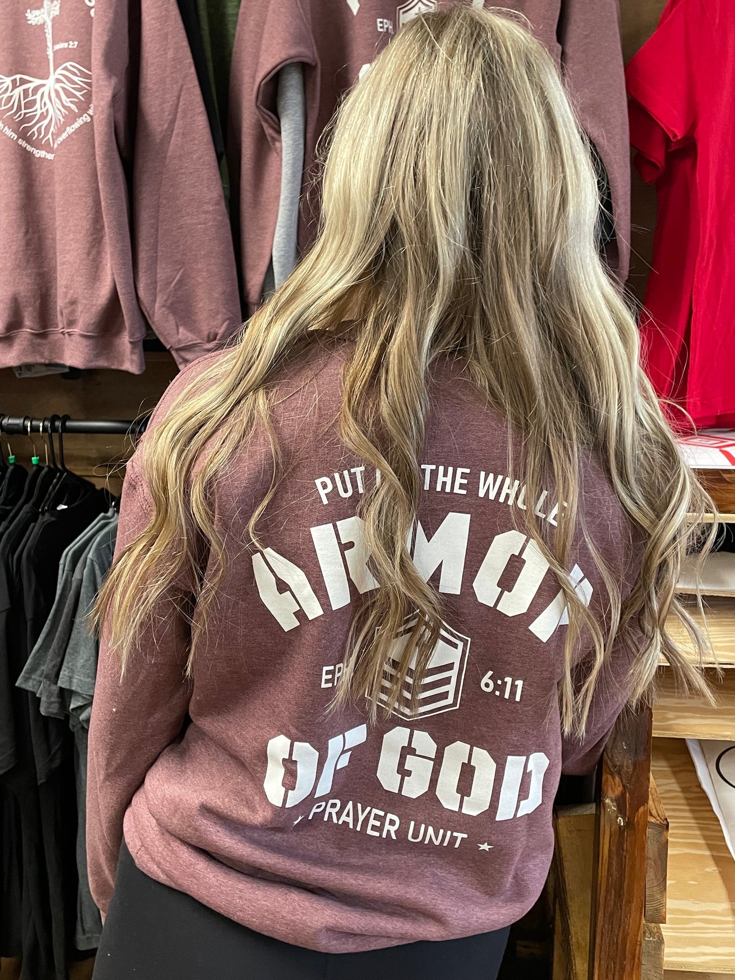 Armed Texans Outfitters Armor of God Crewneck Sweatshirt