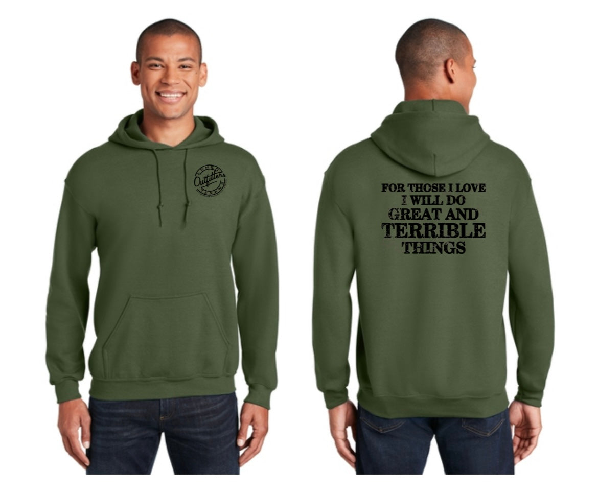 Armed Texans Outfitters Great & Terrible Things Hooded Sweatshirt