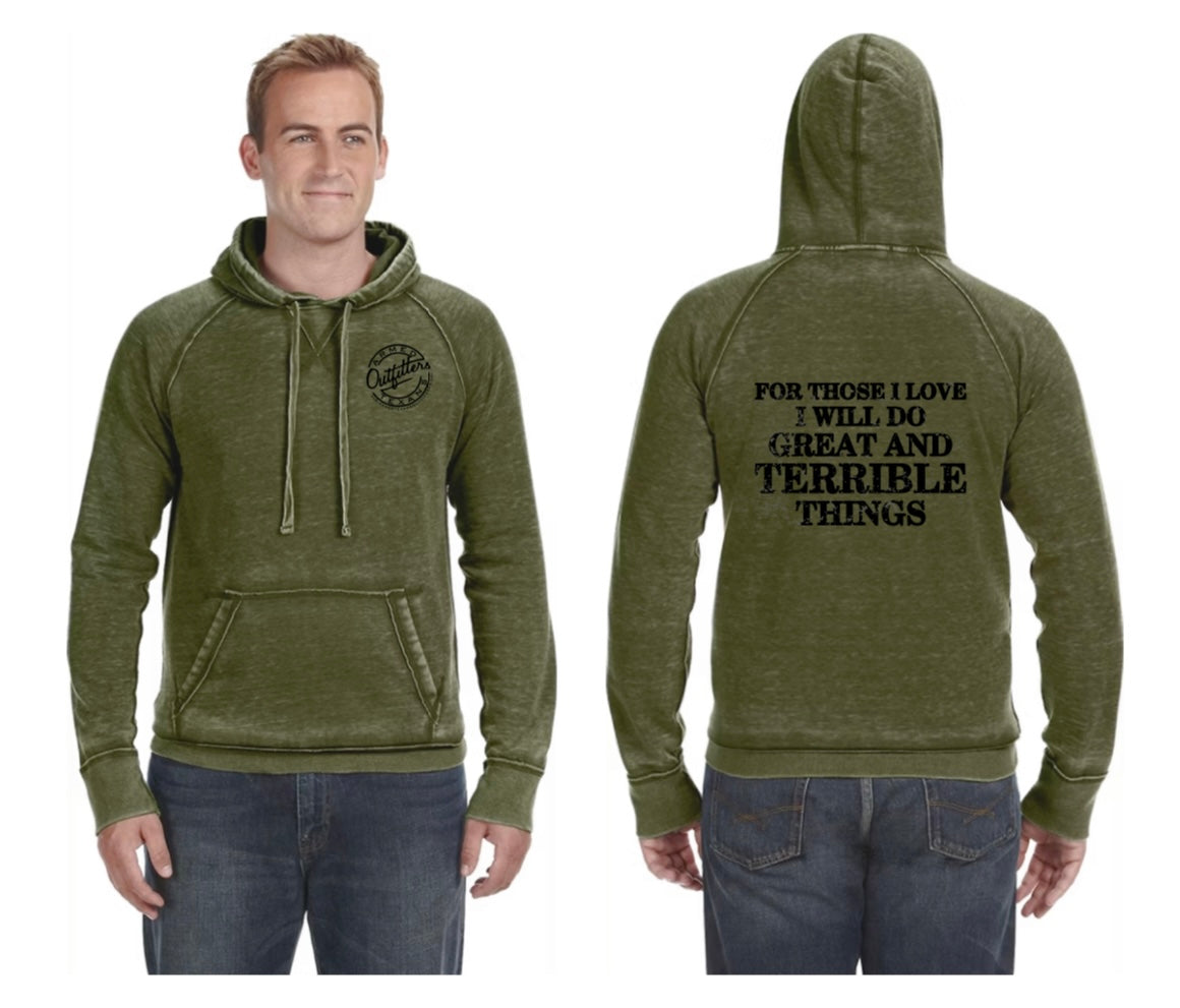 Armed Texans Outfitters Great & Terrible Things Fleece Hooded Sweatshirt