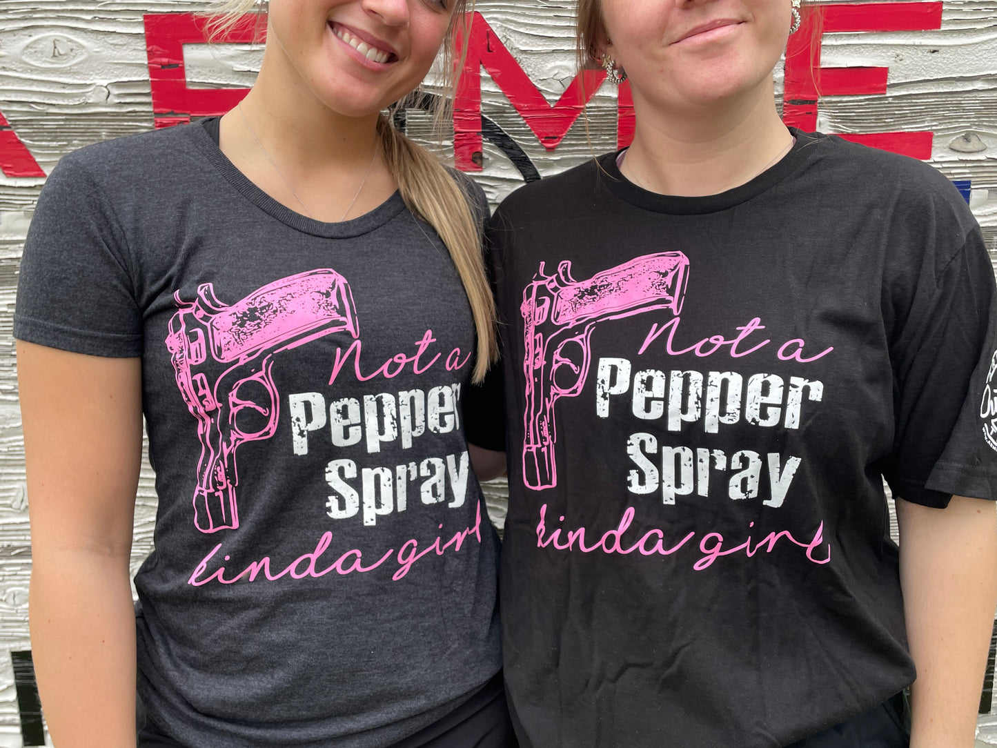 Armed Texans Outfitters Not A Pepper Spray Kinda Girl Tee