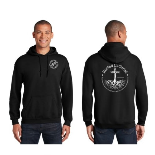 Armed Texans Outfitters Rooted in Christ Hooded Sweatshirt