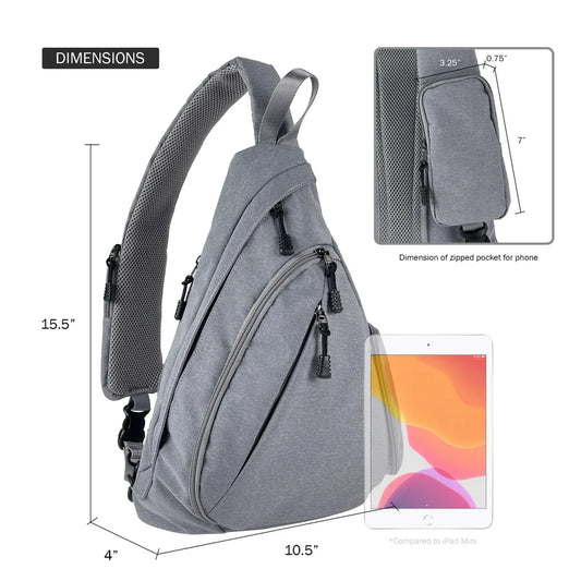 JESSIE JAMES PEYTON SLING SHOULDER CONCEALED CARRY BACKPACK